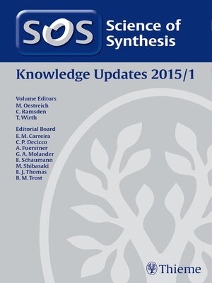 cover image of Science of Synthesis Knowledge Updates 2015 Volume 1